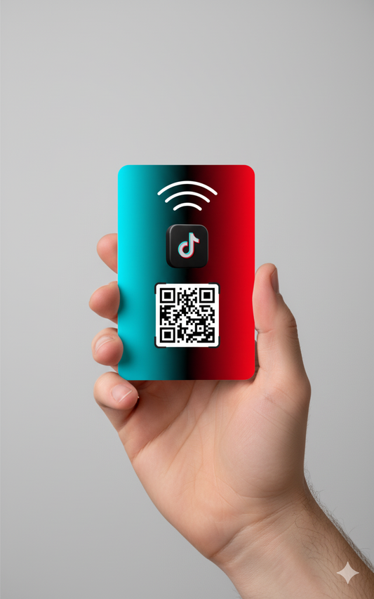 Digital Card for Business, Social, Automation | Social Media TikTok Business Card