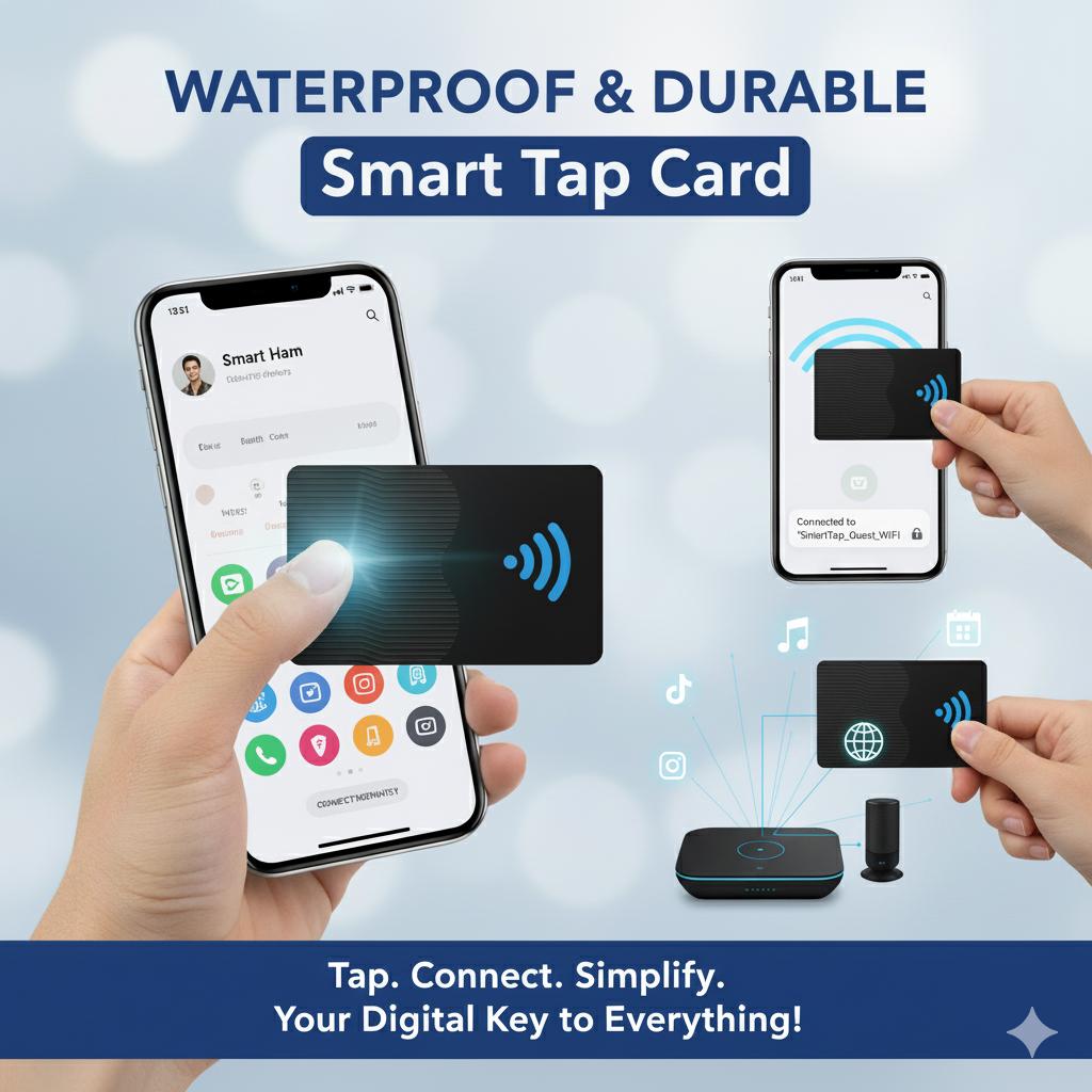 Smart Tap Social & Business Card